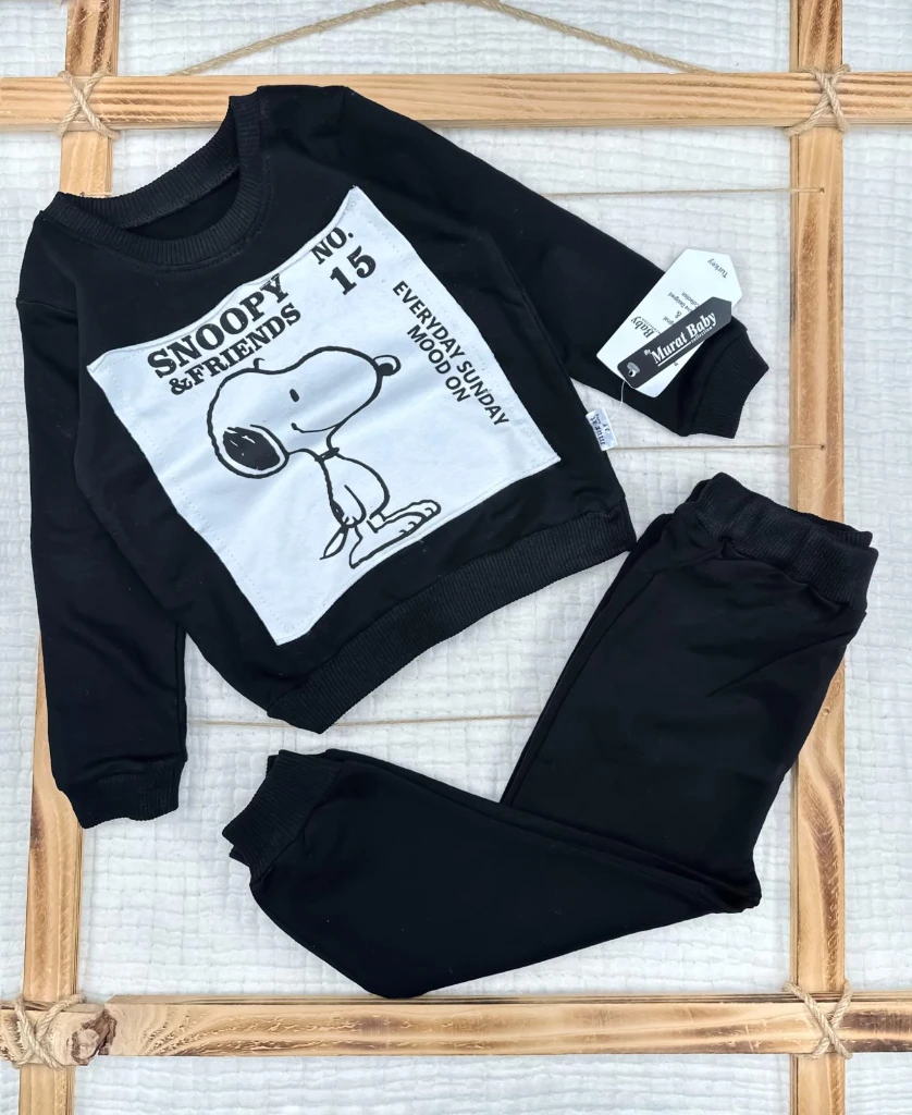 No 15 Snoopy - SİYAH