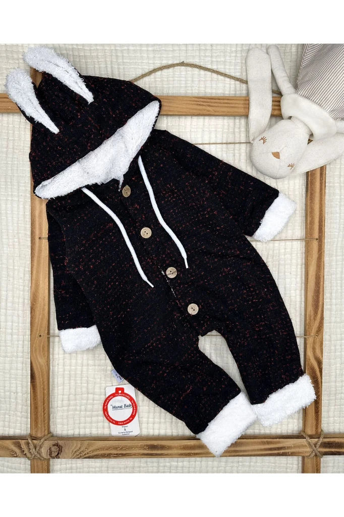 Welsoft Kışlık Bebek Tulum - KIRMIZI