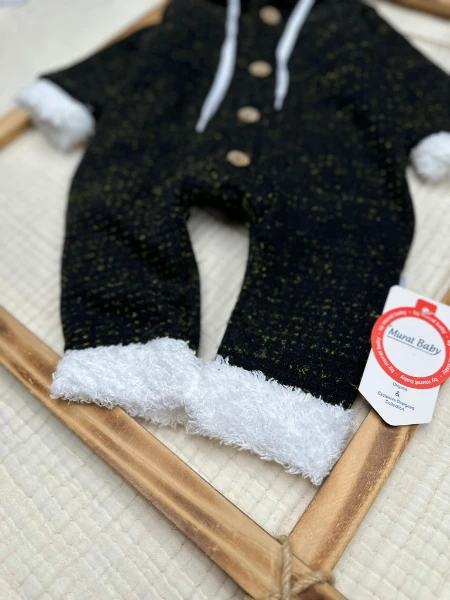 Welsoft Kışlık Bebek Tulum - YEŞİL