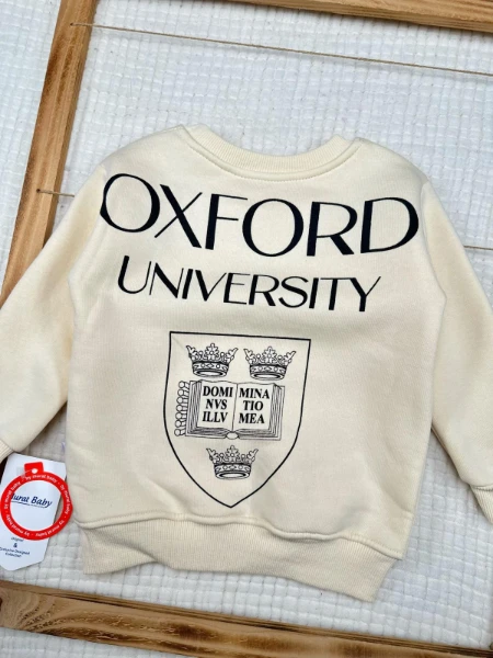 Şardonlu %100 Pamuk Şardonlu Kışlık Unisex İkili Takım - KREM