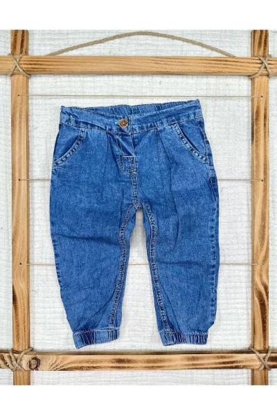 KOT PANTOLONLU CEKETLİ KIZ ÇOCUK ÜÇLÜ TAKIM - BEJ